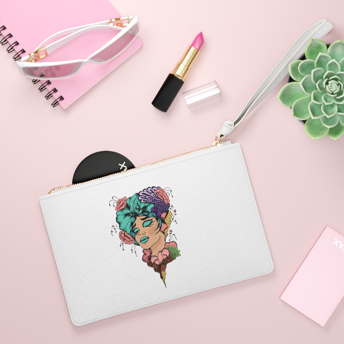 Magic Lady Clutch Zip Bag