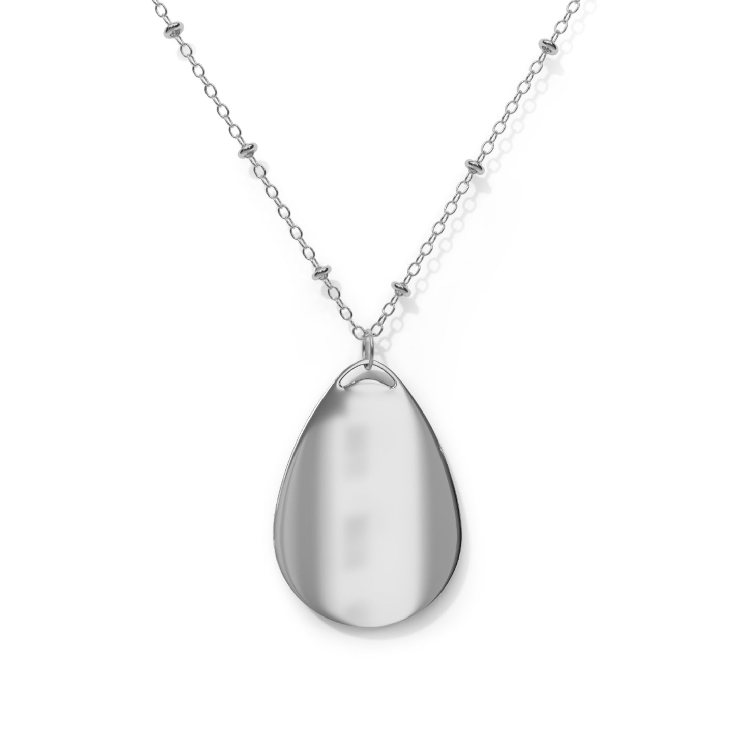Love Oval Necklace For Women