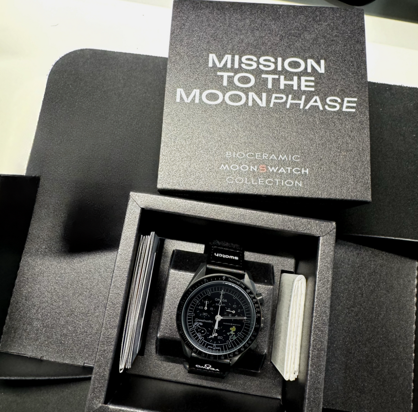 Omega Moonswatch Snoopy Rare Custom Modification, Omega X Swatch-95 Trends