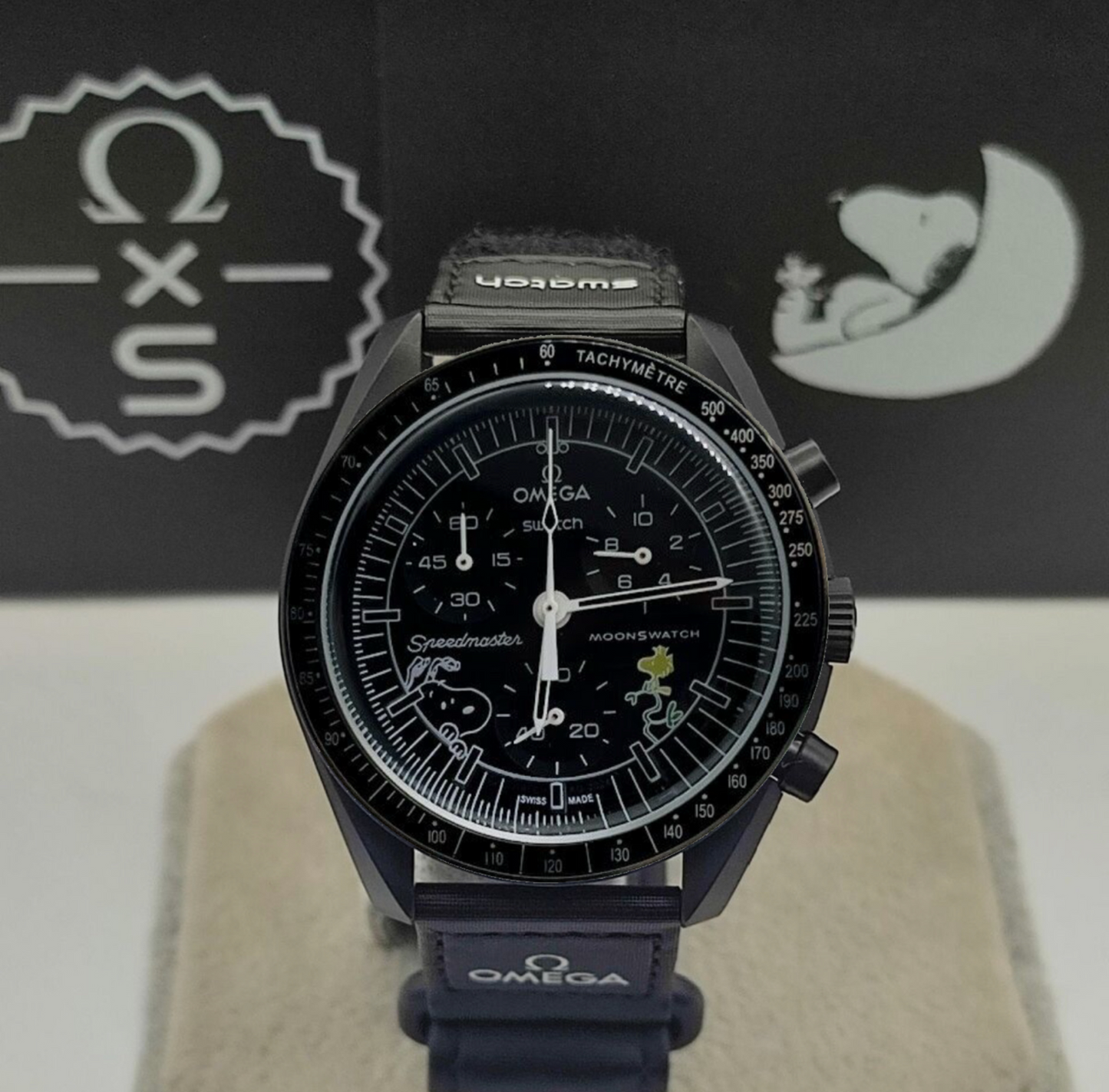 Omega Moonswatch Snoopy Rare Custom Modification, Omega X Swatch-95 Trends