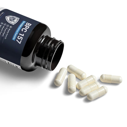 BPC 157 Peptide Capsules, 1000mg Supports Muscle Growth, Tissue repair (60 Count)