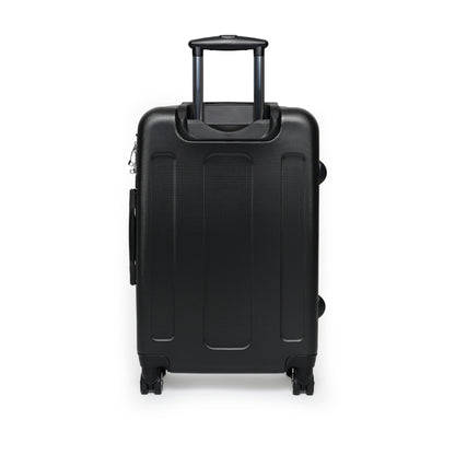 Luxury Giles Suitcase — Custom Travel Luggage with Passport, Cash & Kid Portrait Decals