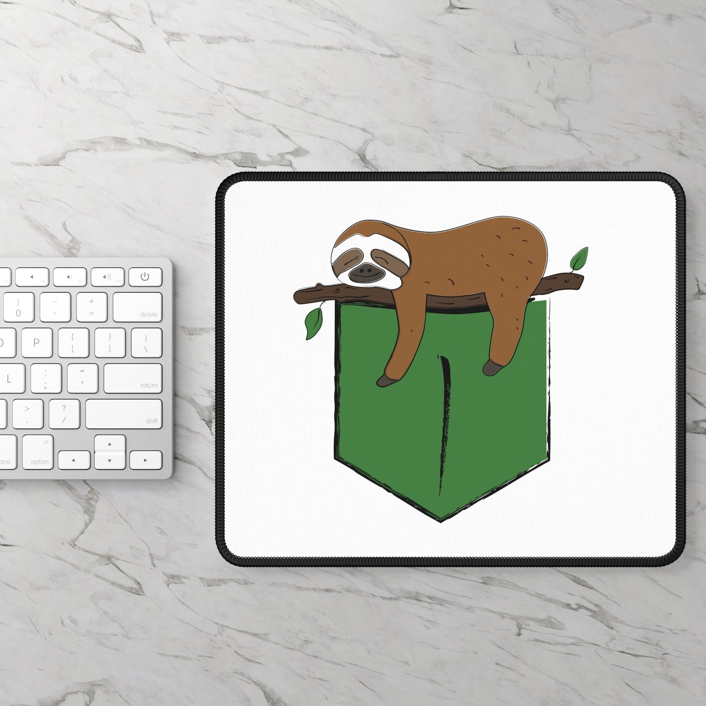 Lazy Sloth Gaming Mouse Pad