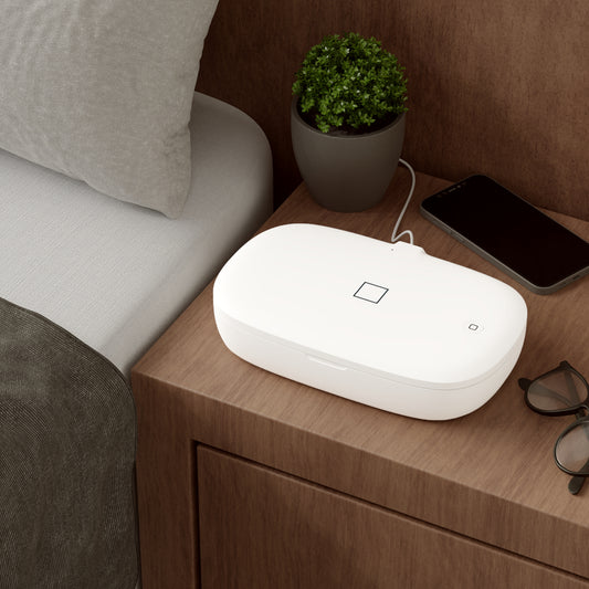 UV Phone Sanitizer and Wireless Charging Pad for Phone