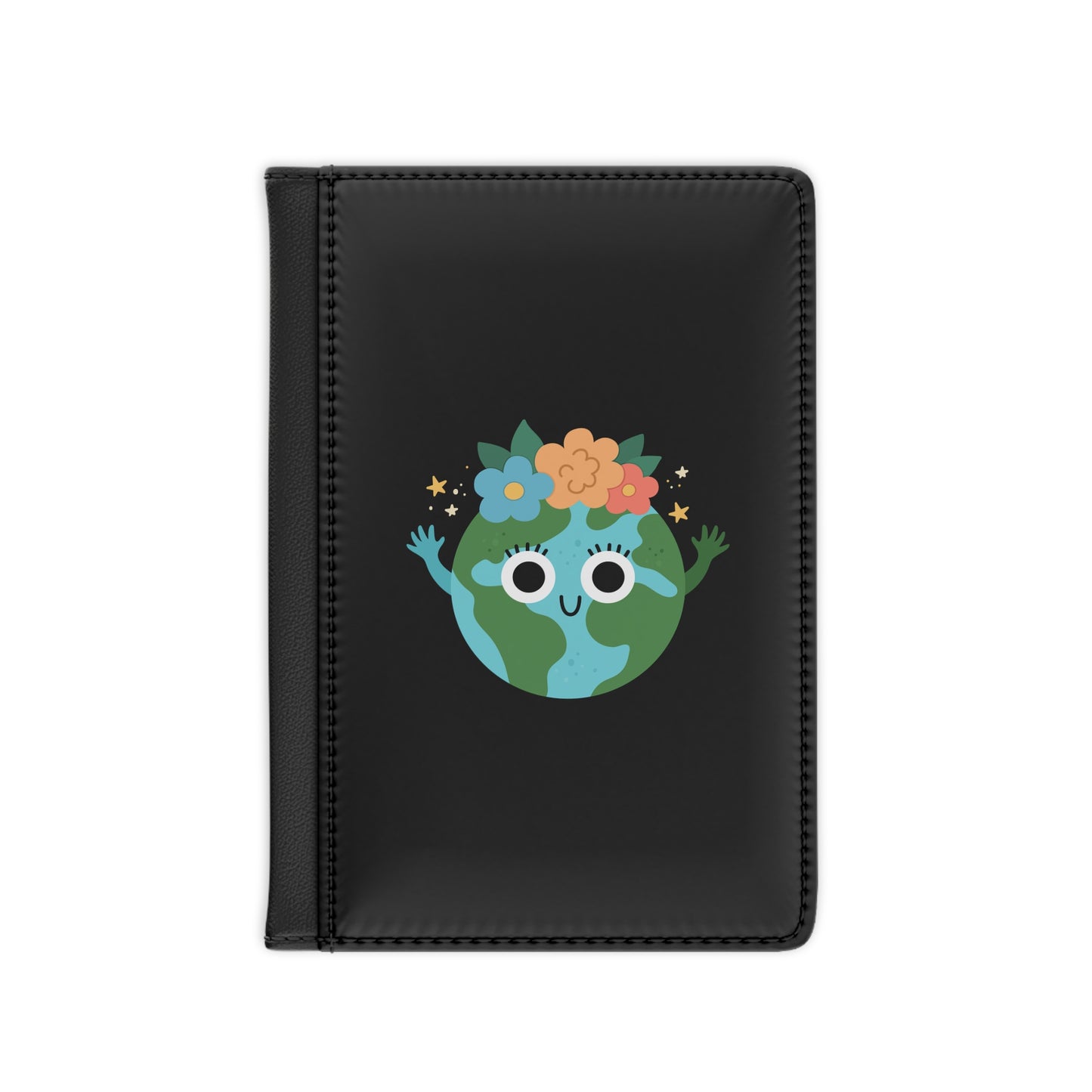 Flower World Passport Cover