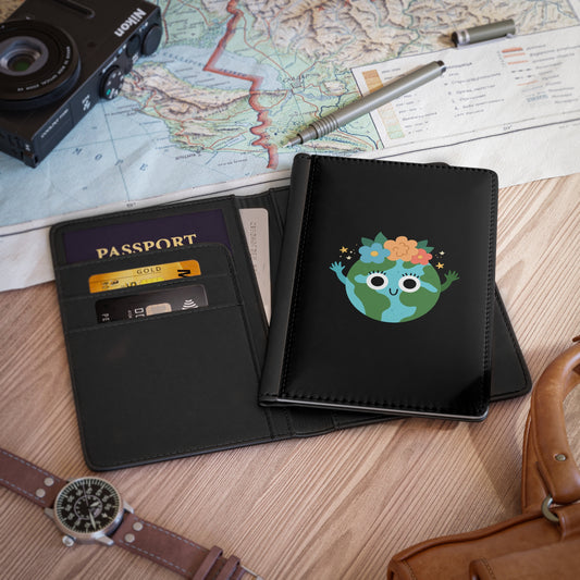 Flower World Passport Cover