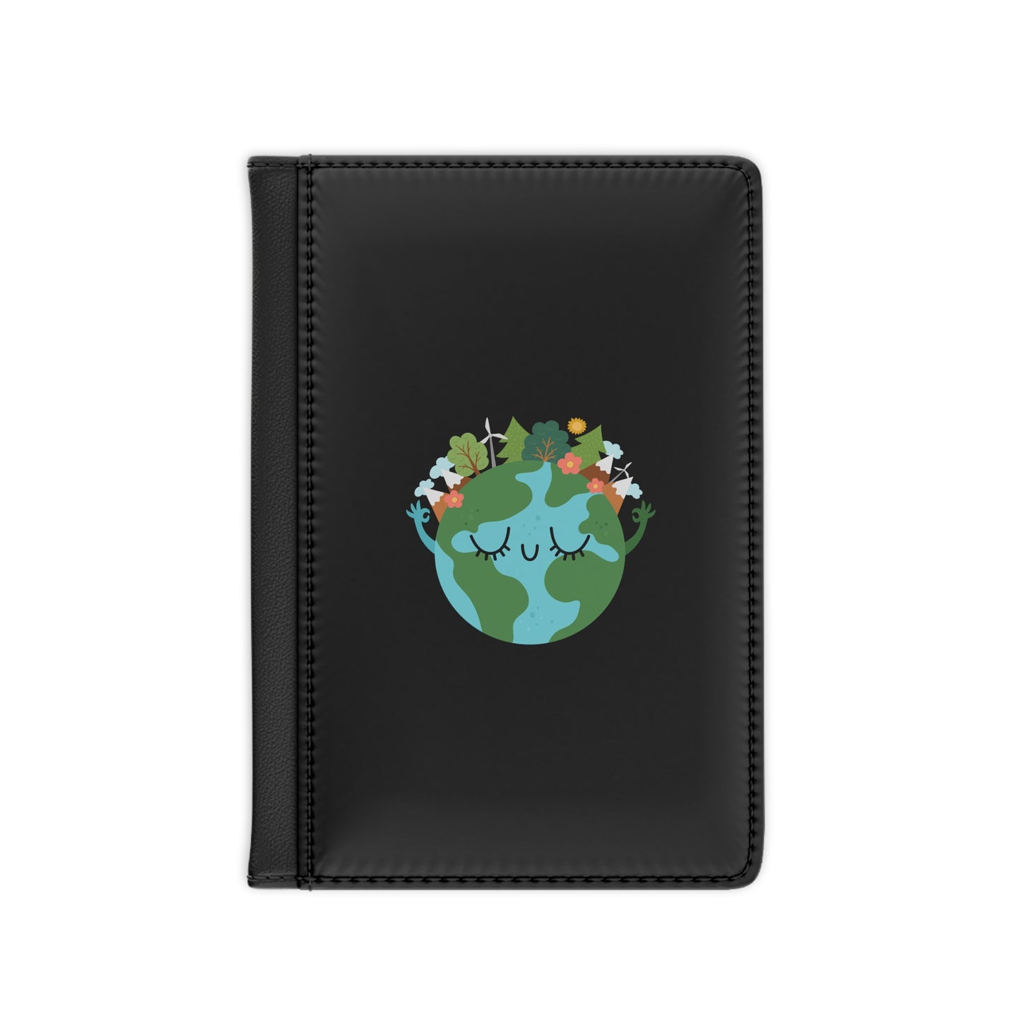 Flower World Passport Cover