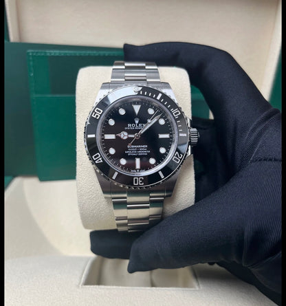Rolex Submariner Black Luxury Men's Watch with Box & Papers