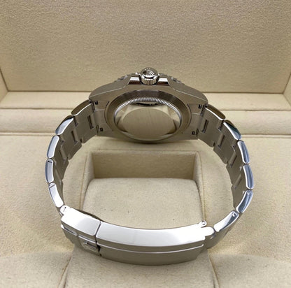 Rolex Submariner Black Luxury Men's Watch with Genuine Leather Box